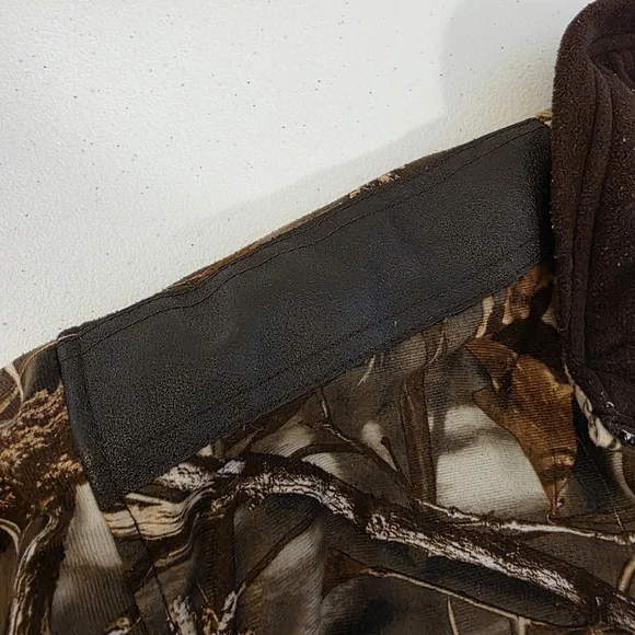 Gamehide Hush Hide Fleece Camouflage Quarter Zip Jacket Size XL - Picture 9 of 9